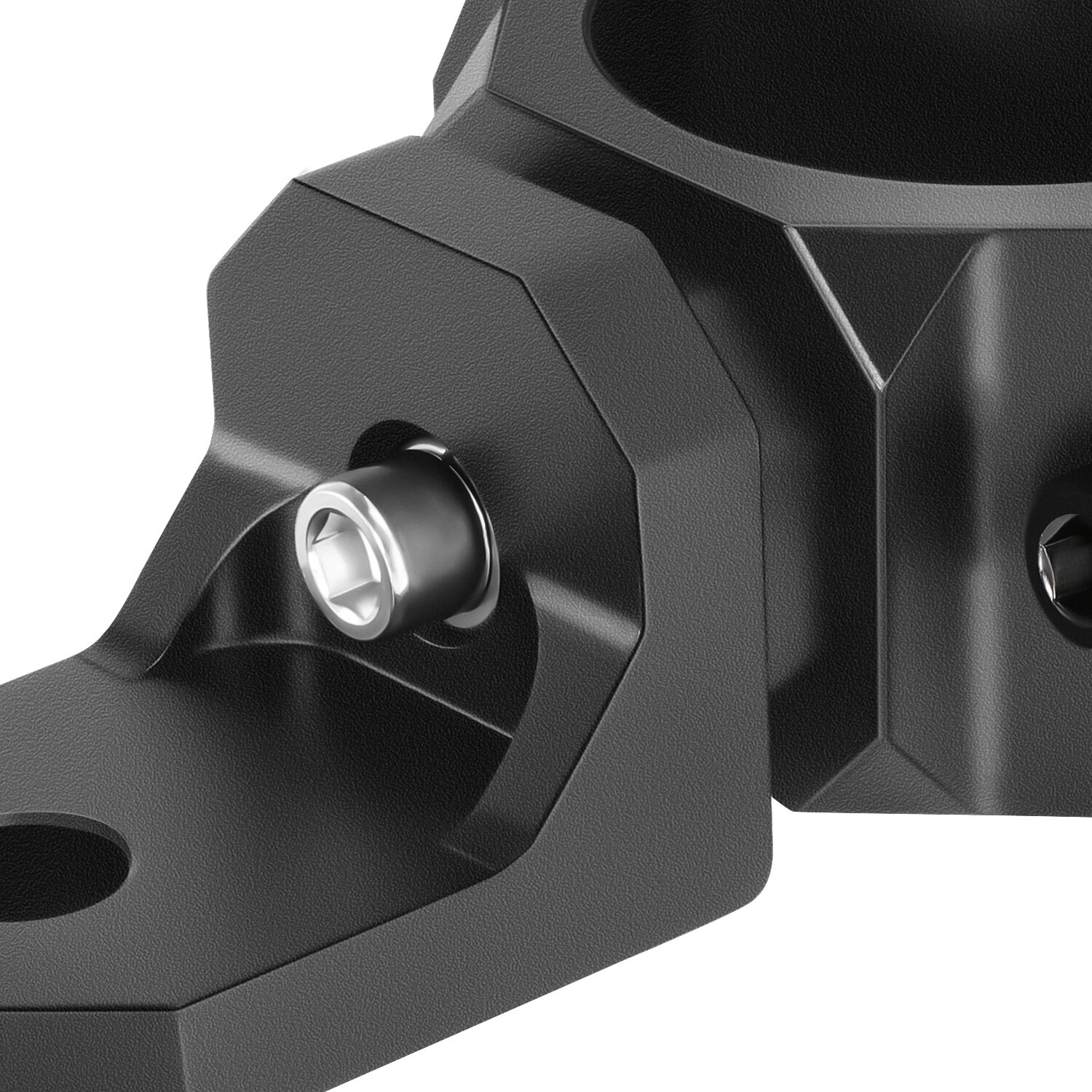 2x For Polaris RZR LED Whip Lights Mounting Brackets 1.5-2.5" Roll Bar Mount UTV