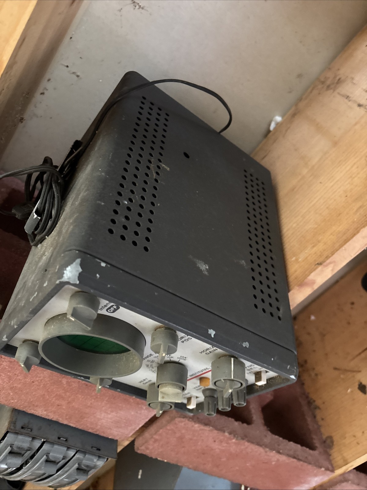 Vintage RCA Oscilloscope Institutes 54-45 ￼ tubed Not Tested As Is