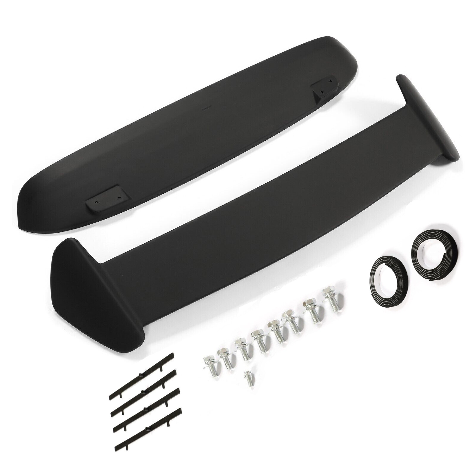 Rear Roof Spoiler Wing Black Painted For Honda Civic 96-00 Hatchback JDM R Style