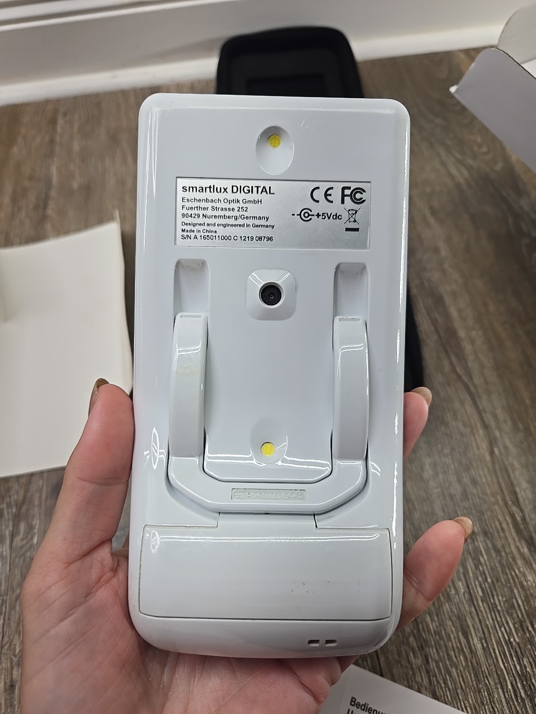 ESCHENBACH SmartLux Digital Portable Magnifier HD 165011 + Charger *Bad Battery*