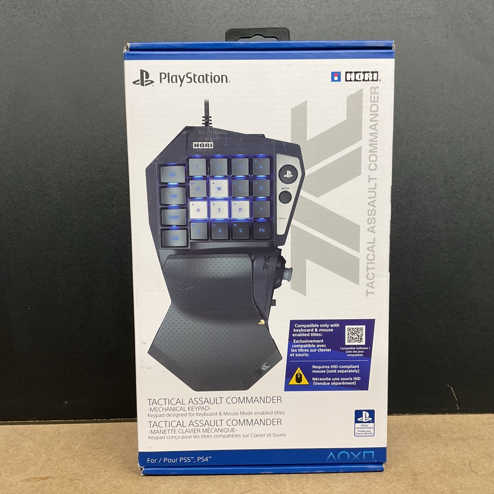 HORI - Tactical Assault Commander Mechanical Keypad Officially Licensed by Sony