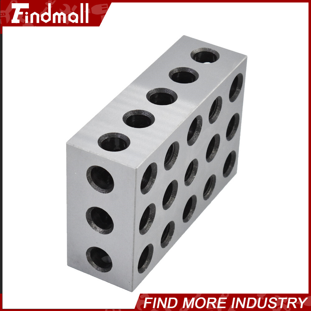 2 Matched Pair 2-4-6 Blocks 23 Holes .0002" Machinist Precision 246 Jig 2 4 6