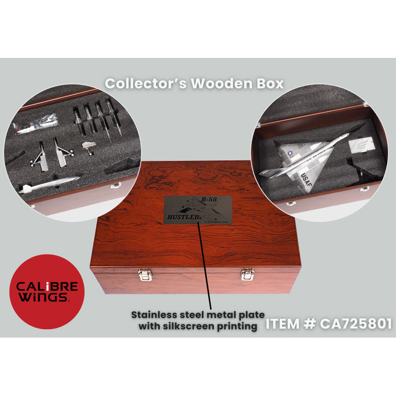 CA725801 B-58A Hustler Bendix Trophy Winner Calibre Wings 1:72 Diecast