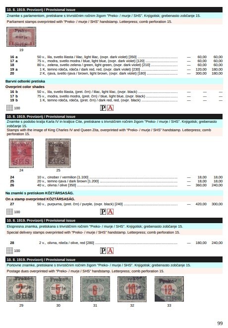 YUGOSLAVIA 1918–1991 Specialized Catalog of Postage Stamps 2024