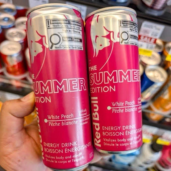 Red Bull Summer Edition White Peach 12 Pack 8.4 fl oz Each Can 07/2026 Fast SHIP
