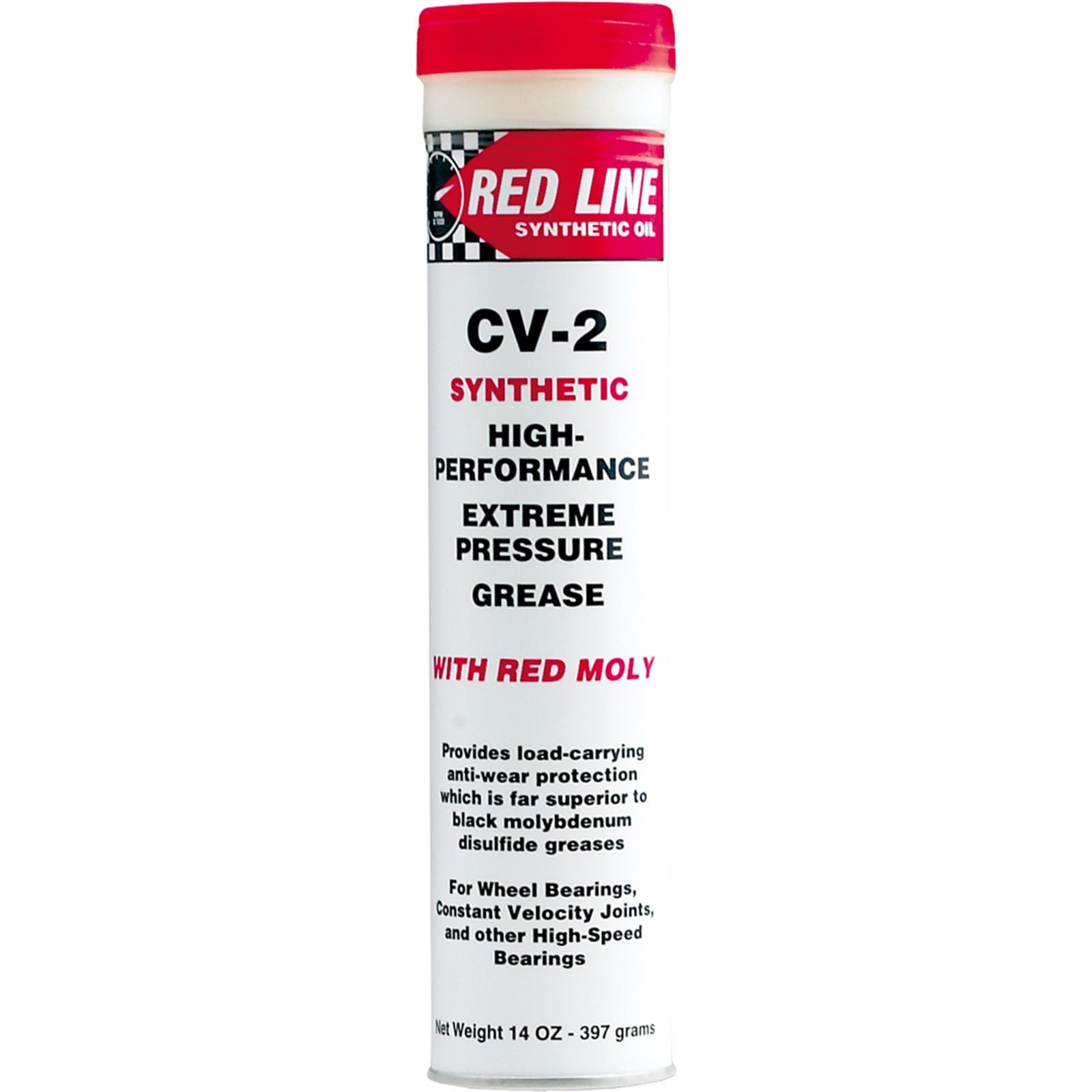 Red Line CV-2 Grease with Moly 14oz Tube - 1 Tube 80402