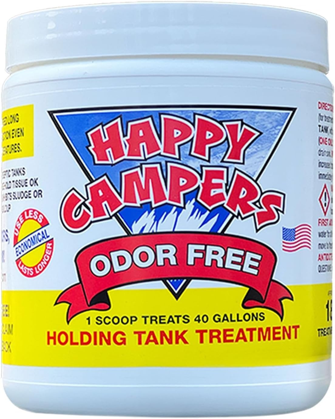 HAPPY CAMPERS RV Holding Tank Treatment - 18 Treatments
