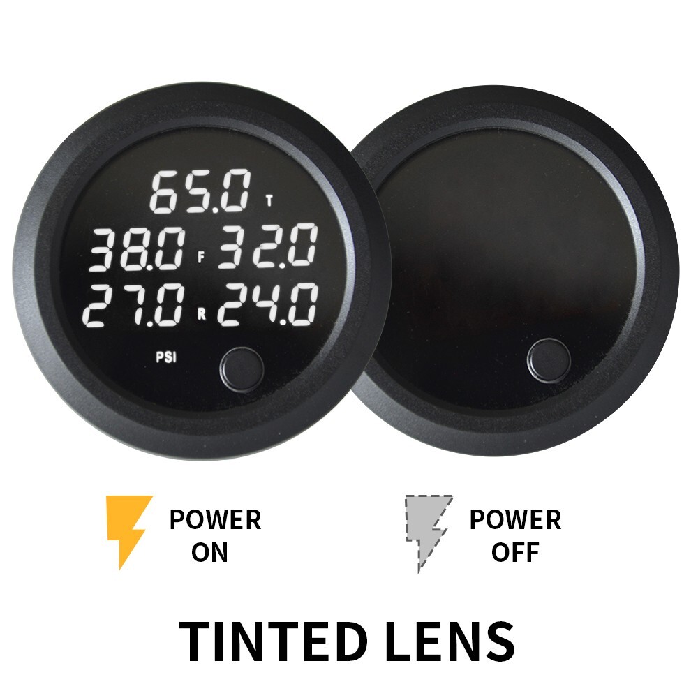 5 in 1 Display Air Suspension Pressure Gauge + Solenoid Valve + Control Panel