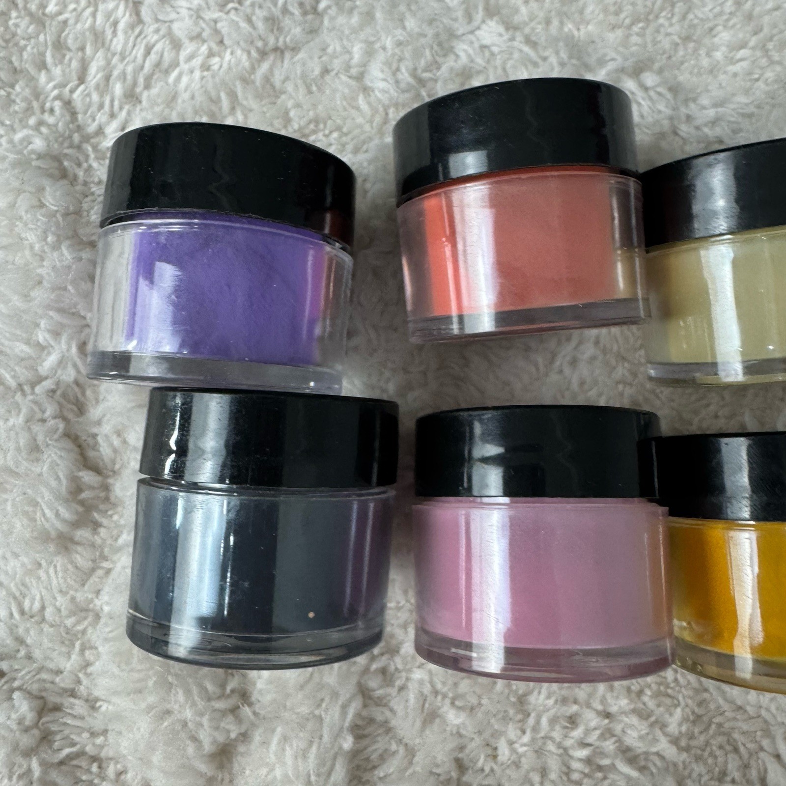 Mia Secret Nail Art Acrylic Professional Powder 10 Colors Sets-Neon Pastel Mixed