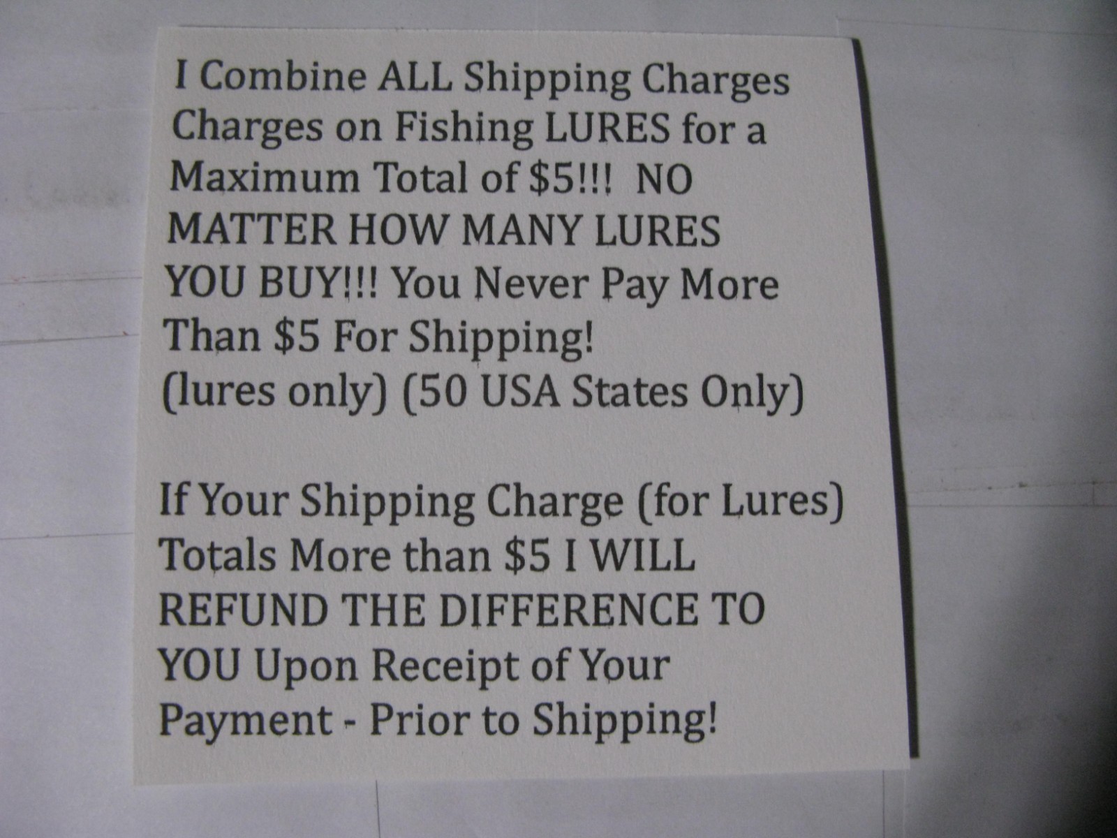 Chuck Woolery's MOTO CHUG lure, wiggles when pulled!, .7oz., 3" - NEW (unused)