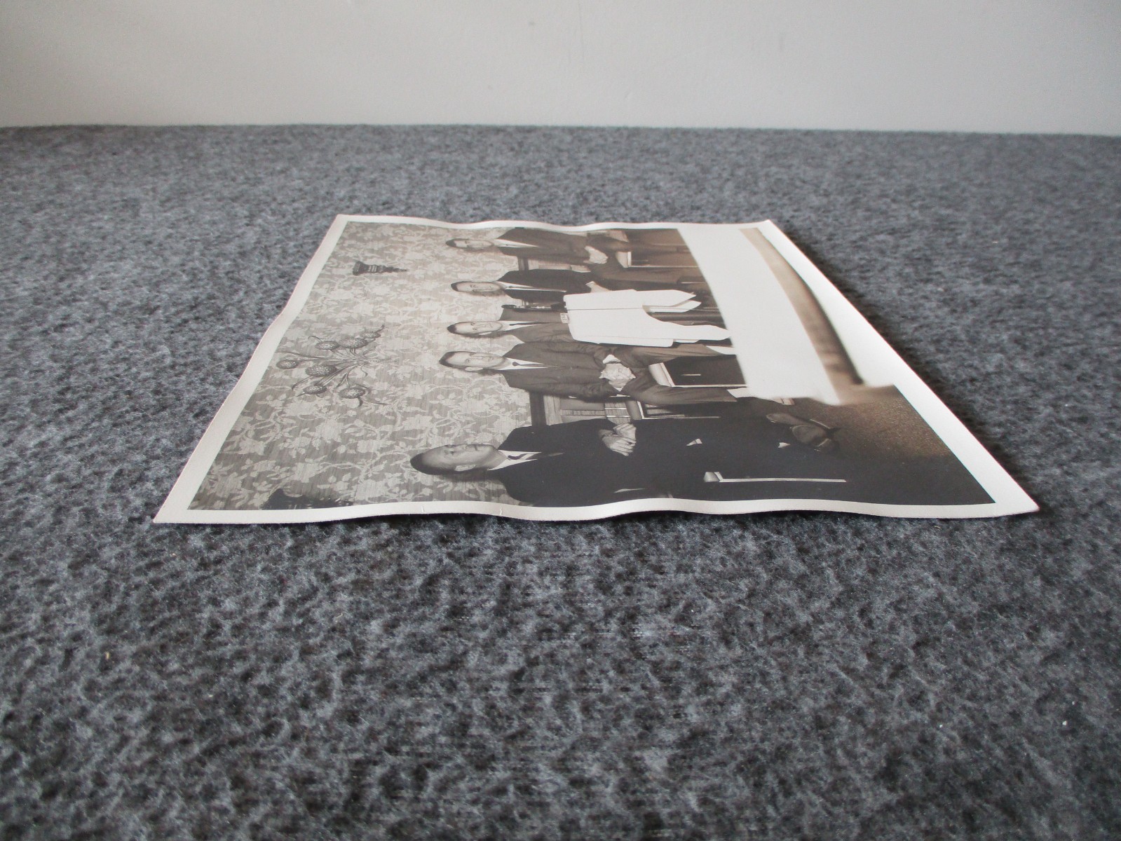 1966 NASA APOLLO 1 PHOTO ORIG GELATIN-ASTRONAUTS KILLED- GRISSOM/CHAFFEE/WHITE