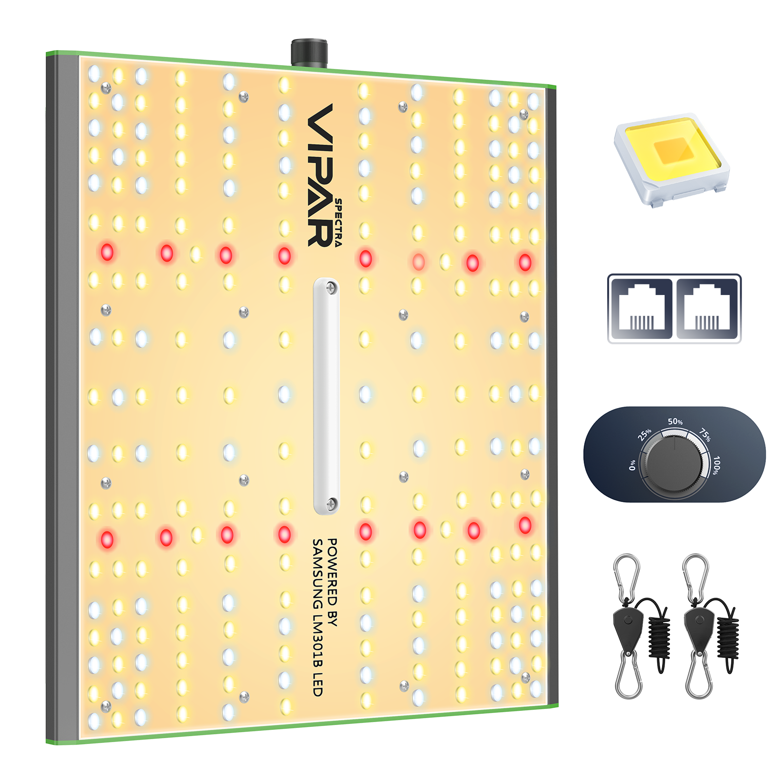 VIPARSPECTRA P1000 LED Grow Light Full Spectrum for 2x2ft Grow Tent Indoor Plant