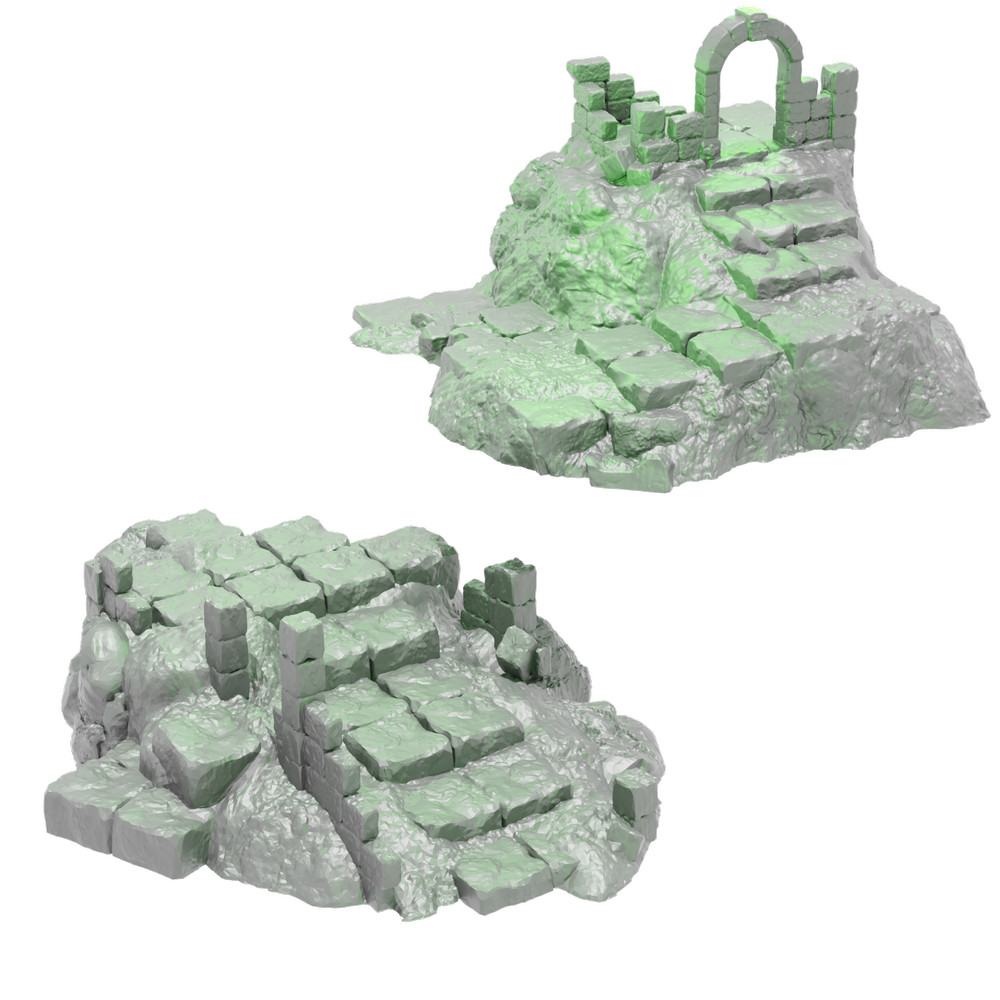 Ruins of the Wildlands 28mm Tabletop Terrain LOTR Middle Earth