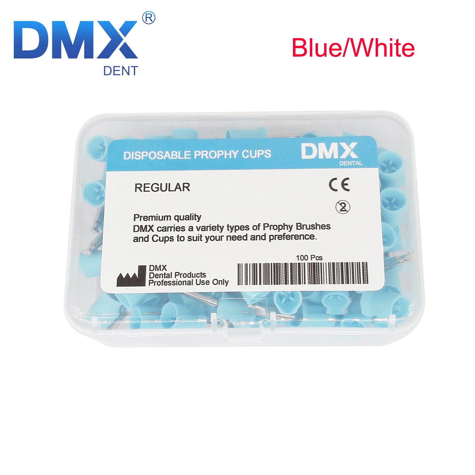 DMXDENT Dental Prophy Prophylaxis Polishing Cups Webbed Screw/Snap on Latch-Type