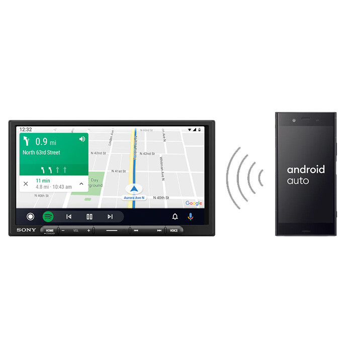 Sony XAV-AX4000 Digital Multimedia Receiver Wireless Apple Carplay, Android Auto