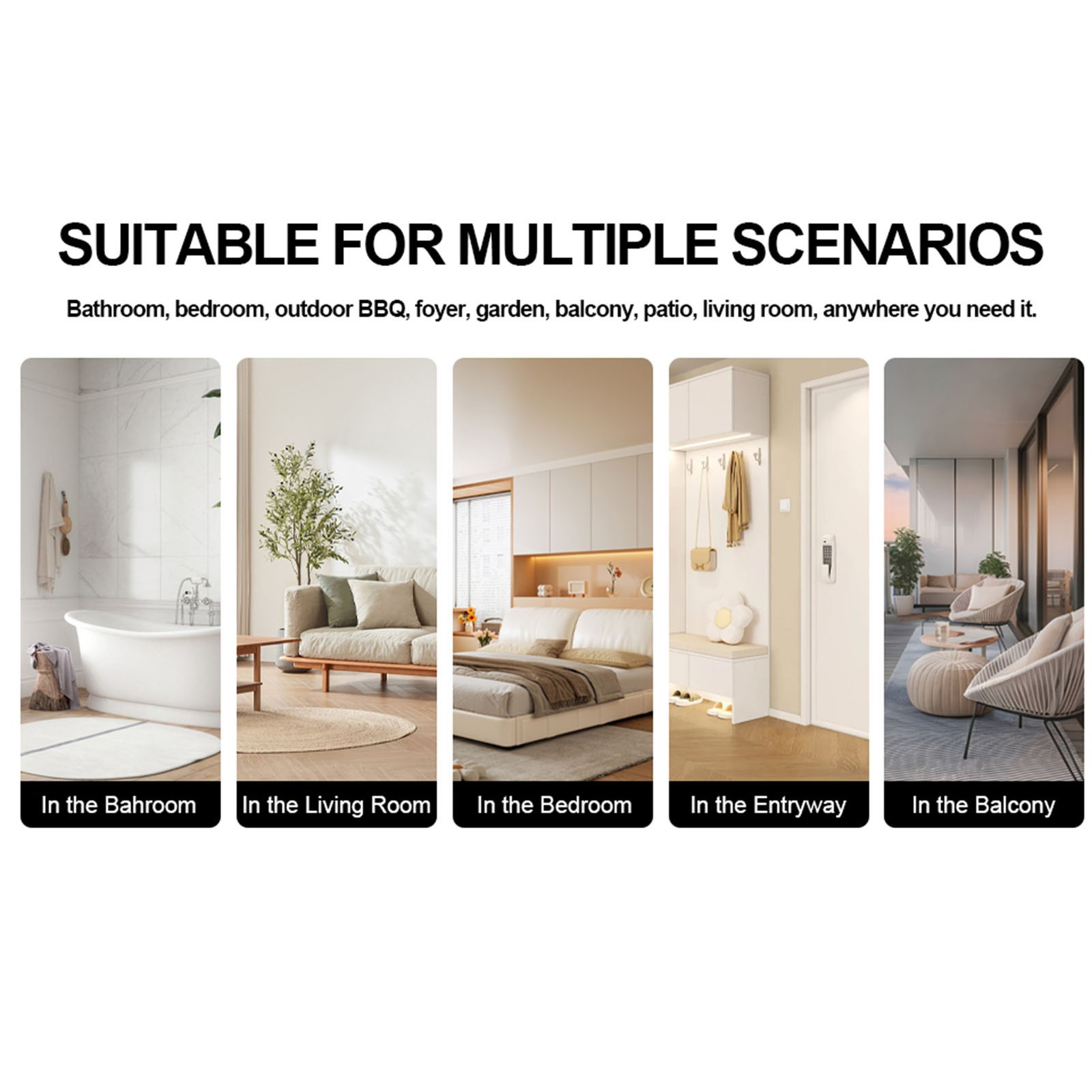 Shower Bench Wood Water Proof Ergonomic Shower Stool With Storage Shelf FKRT