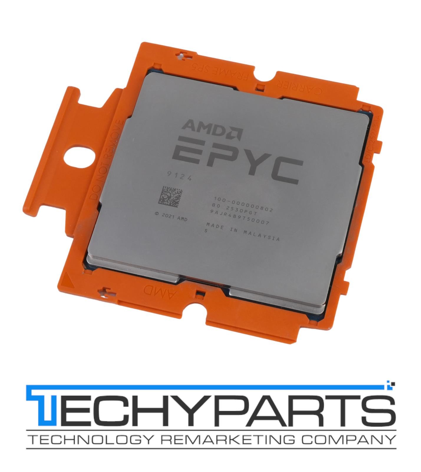 AMD 100-000000802 EPYC 9124 16-Core 3.00Ghz Socket SP5 64MB L3 Processor CPU