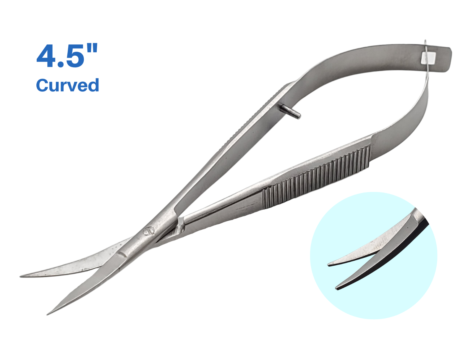 Castroviejo Micro Scissors 4.5" Curved ARTMAN