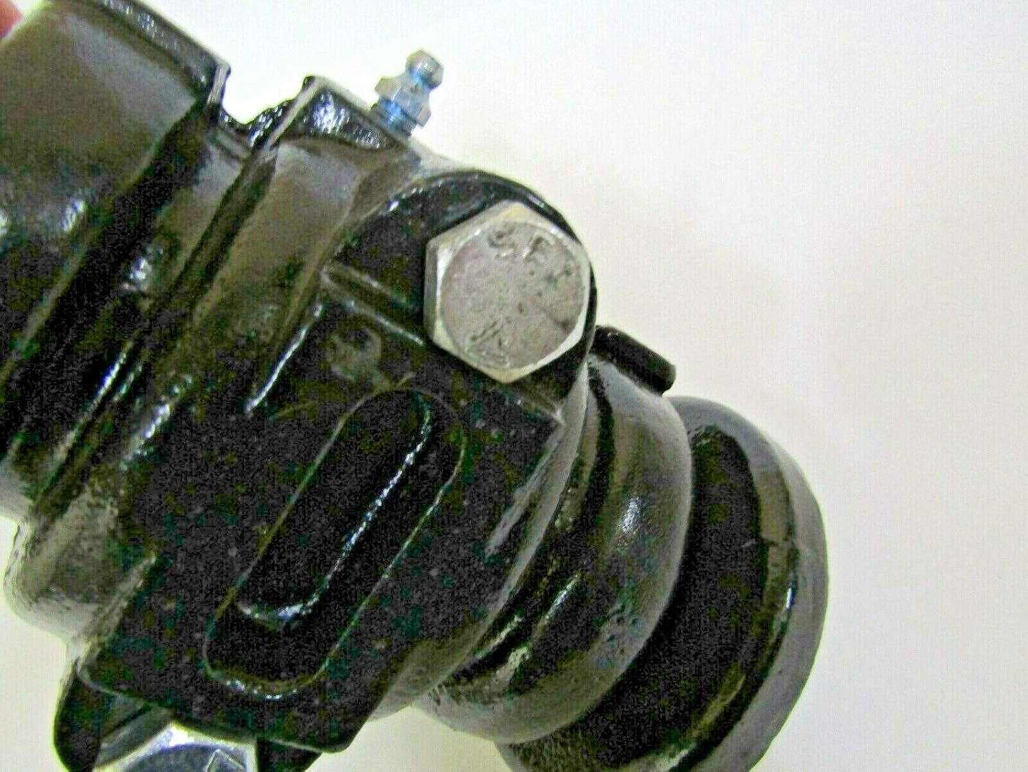 Complete DISC Harrow Bearing Assembly, 1" SQ 7-1/2" Ribbed Spool with CAPS Bolt