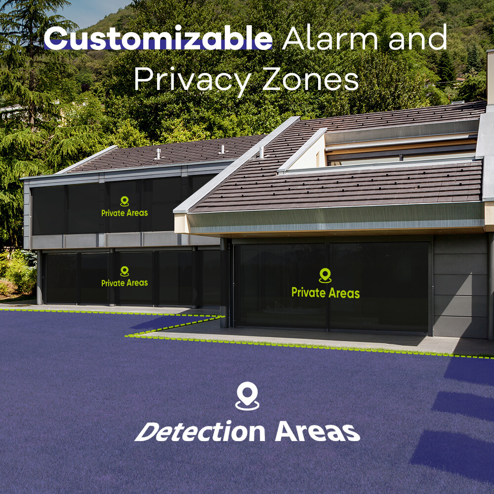 SANNCE 5MP POE Audio Recording Security Camera System 8CH NVR AI Human Detection