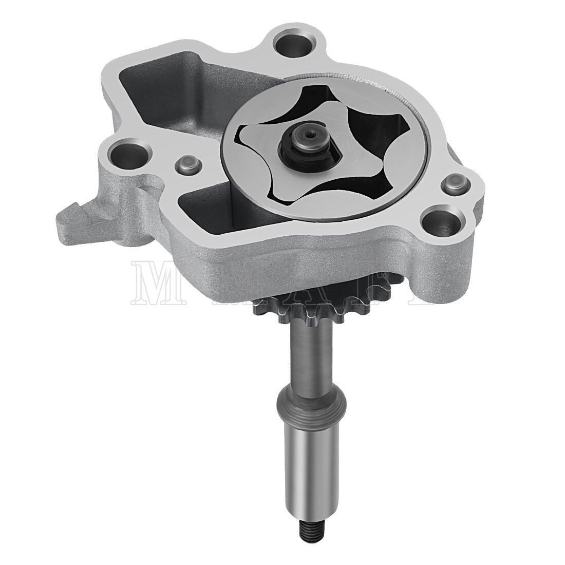 Oil Pump w/ Rotor Shaft Assembly for Kawasaki KVF650 KVF750 KVF700 KRF750 KFX700