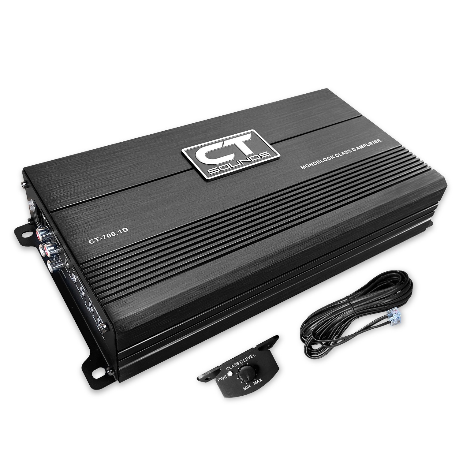 CT Sounds Single 12” 1300W Complete Bass Package with Loaded Sub Box and Amp
