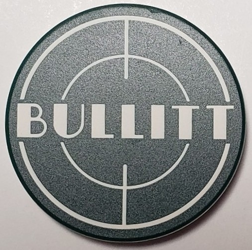 Car Coaster - BULLITT Target Holder DHG Cup Holder Insert * McQueen's Mustang!