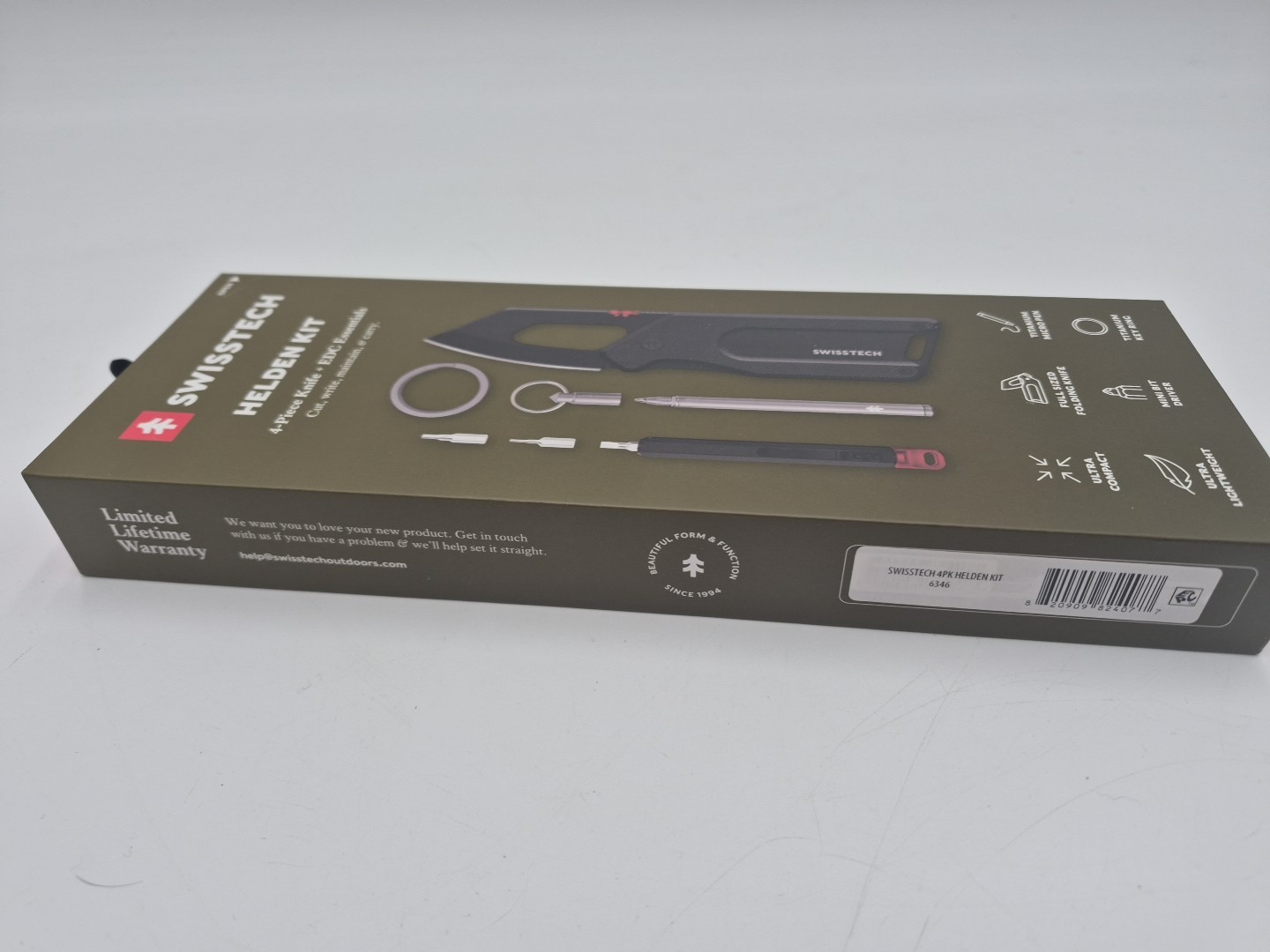 Swiss Tech 4-in-1 EDC Essential Multitools Knife Kit