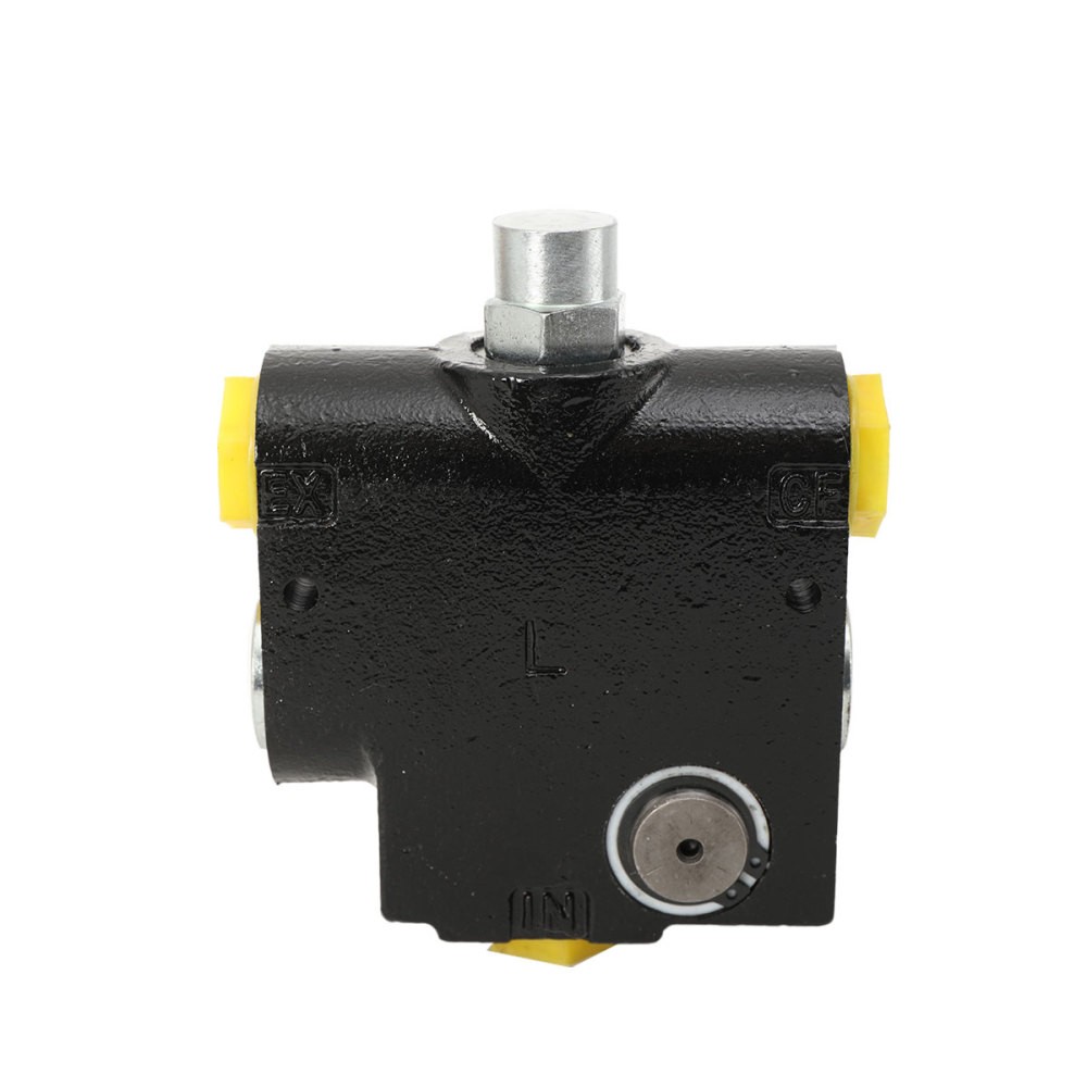 3/4” NPT Hydraulic Variable Flow Control Valve w/ Relief Adjustable 0-30 GPM