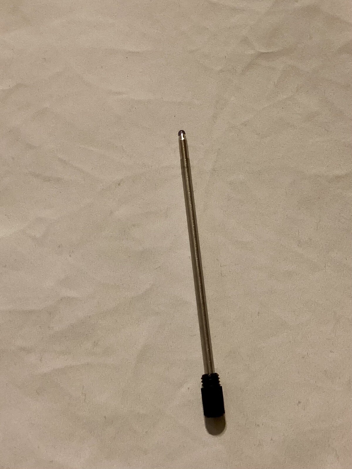 Handmade New Gray Float Pen w/floating Purple Weed Leaves & Glitter* Free Ship