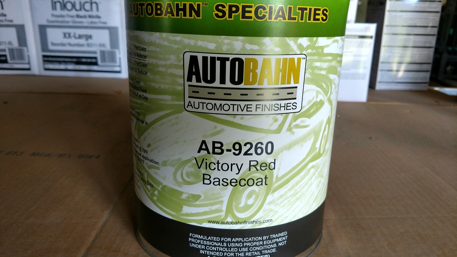 Victory Red GM WA9260 Basecoat Gallon Autobahn/High Teck