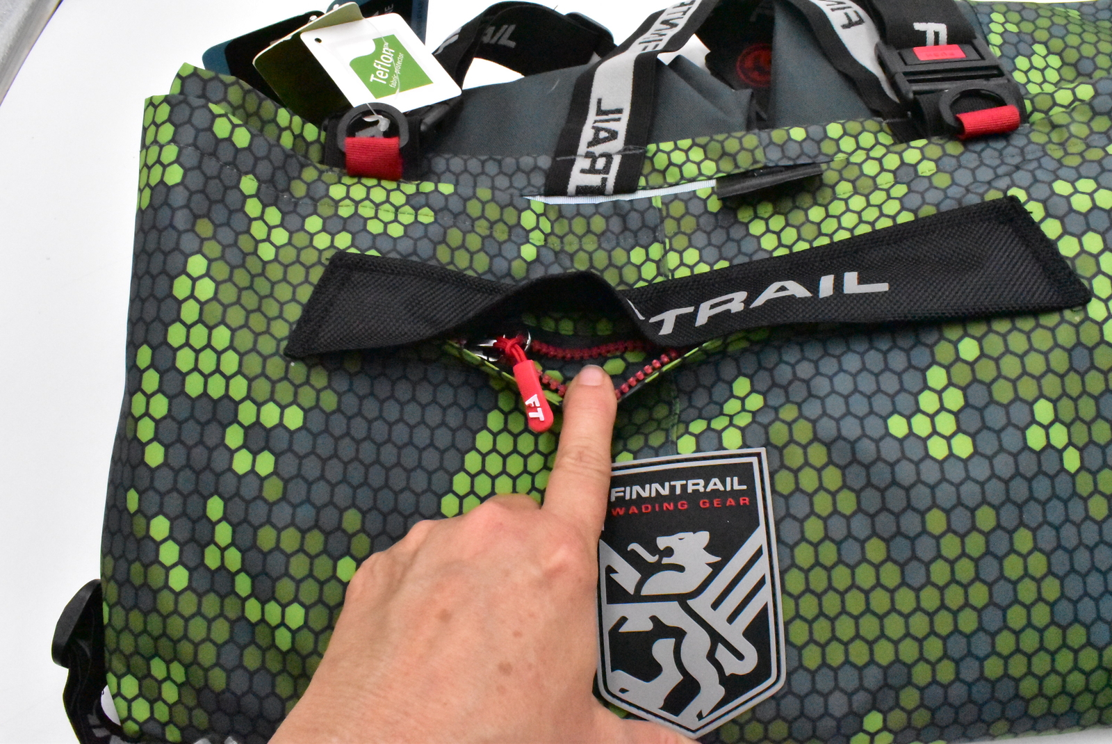 Finntrail Aquamaster XL Camo Green Sock Waders Hunting Fishing ATV UTV Riding