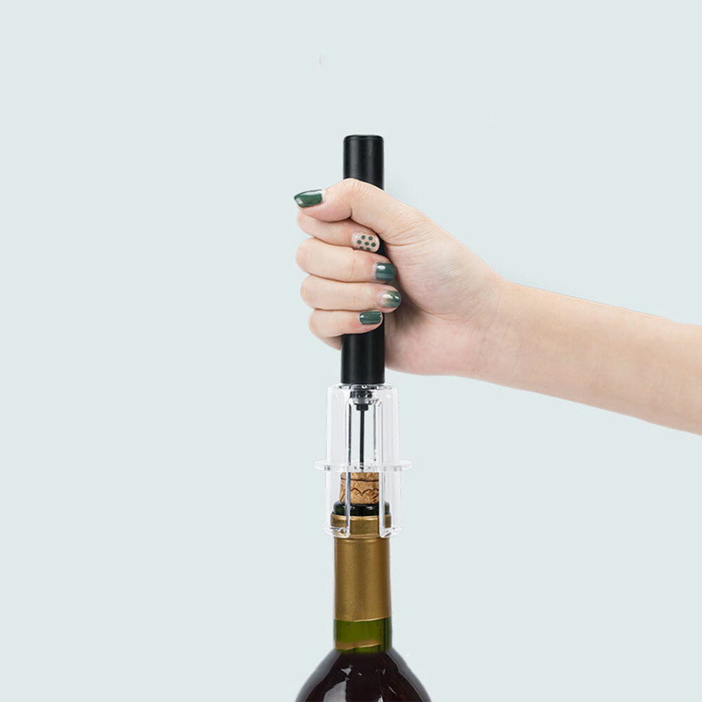 Red Wine Bottle Opener Cork Remover Easy Air Pump Pressure Corkscrew Tools