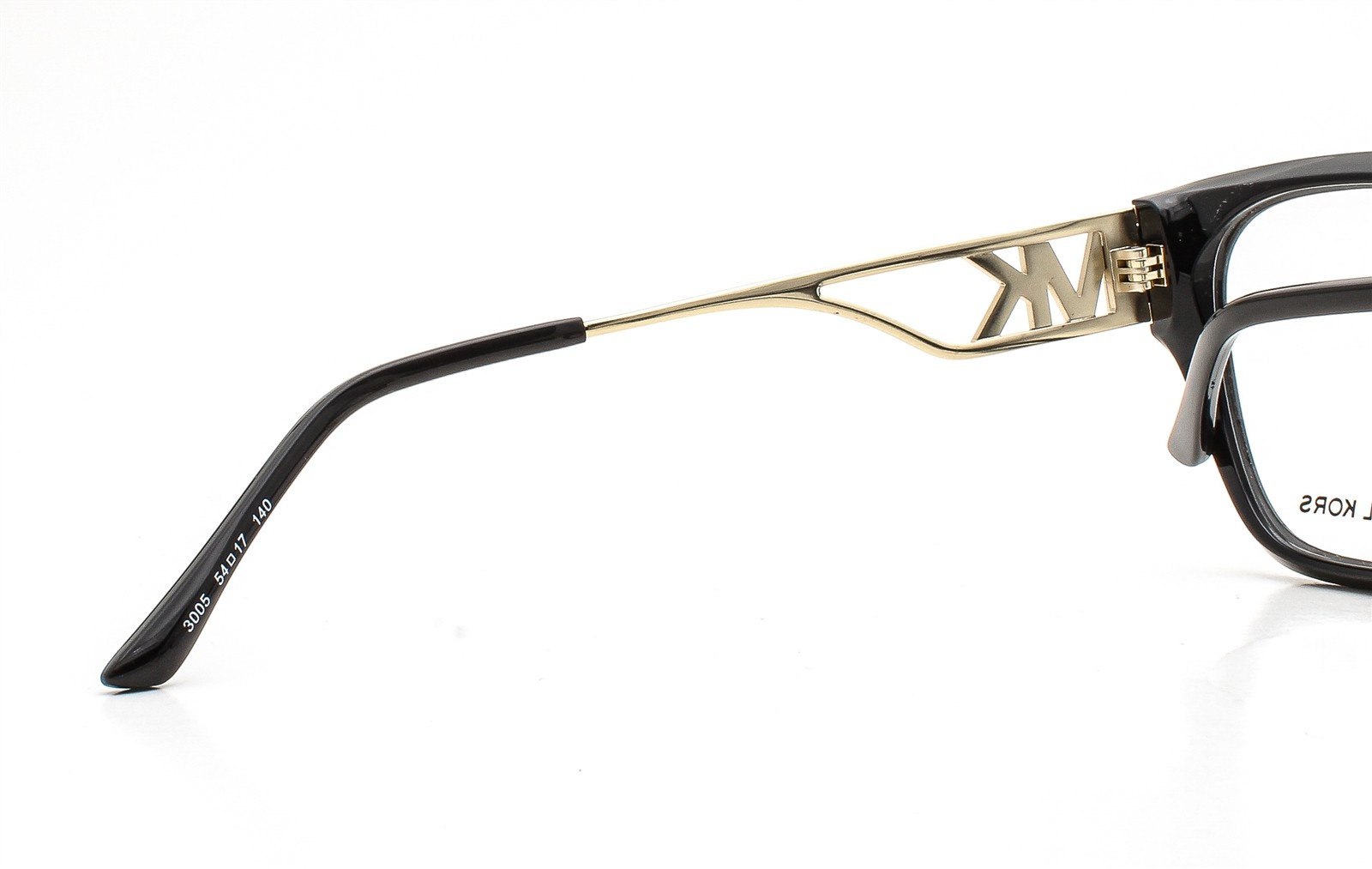 Michael Kors Bierzo Eyeglasses MK 4140U 3005 Glasses Black Pale Gold 54mm w/case