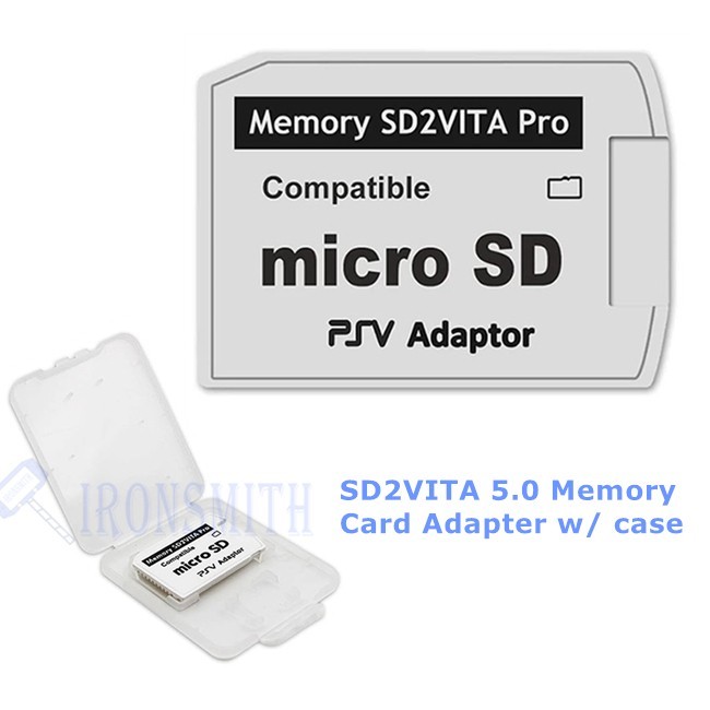 V5.0 SD2VITA Micro SD to Vita Memory Card Pro Adapter For PS PSV 1000/2000 V 5.0