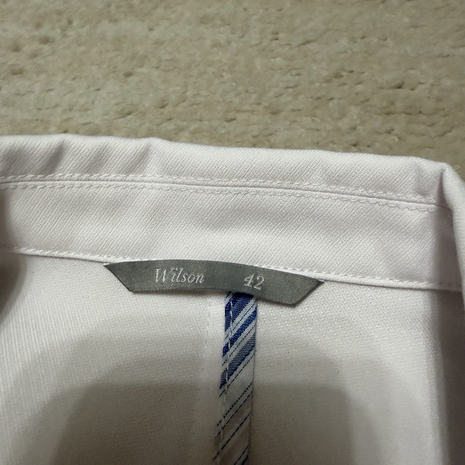 Medelita Wilson Slim Fit Lab Coat White Professional Men's Size 42 NWOT