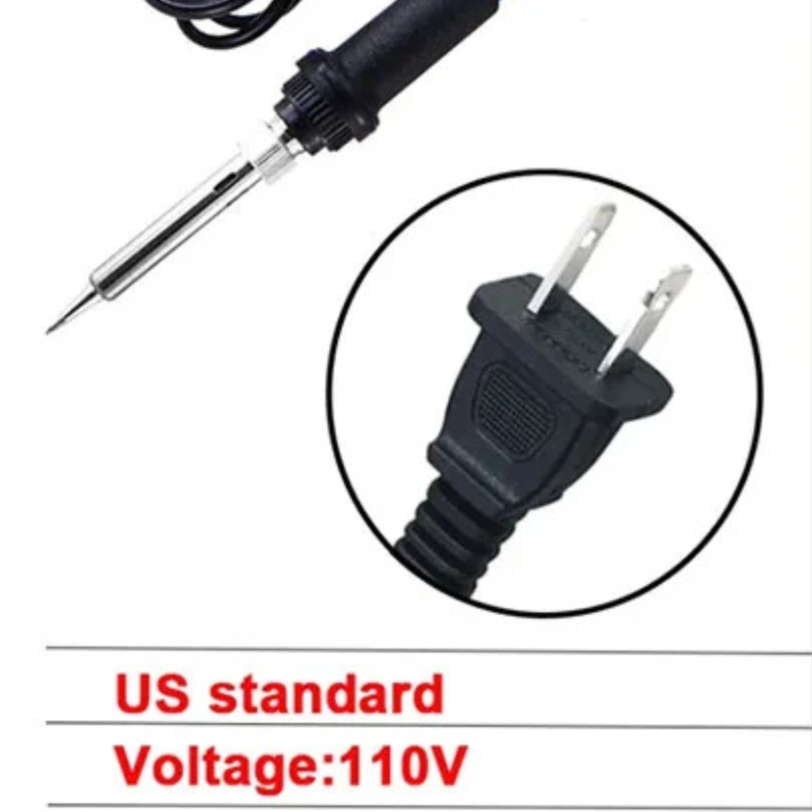 Soldering Iron Electric Gun Adjustable Temperature Welding Solder Wire Kit 60W