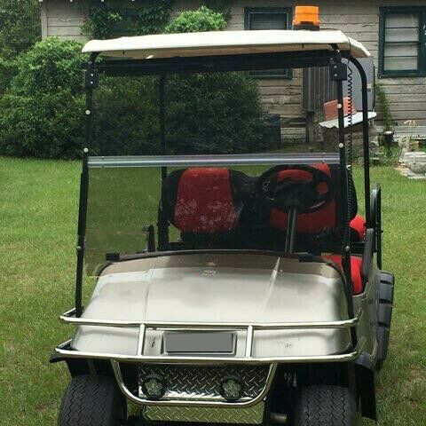 For 94-13 14 EZGO TXT Medalist Gas/Electric Golf Cart Flip Windshield Windscreen