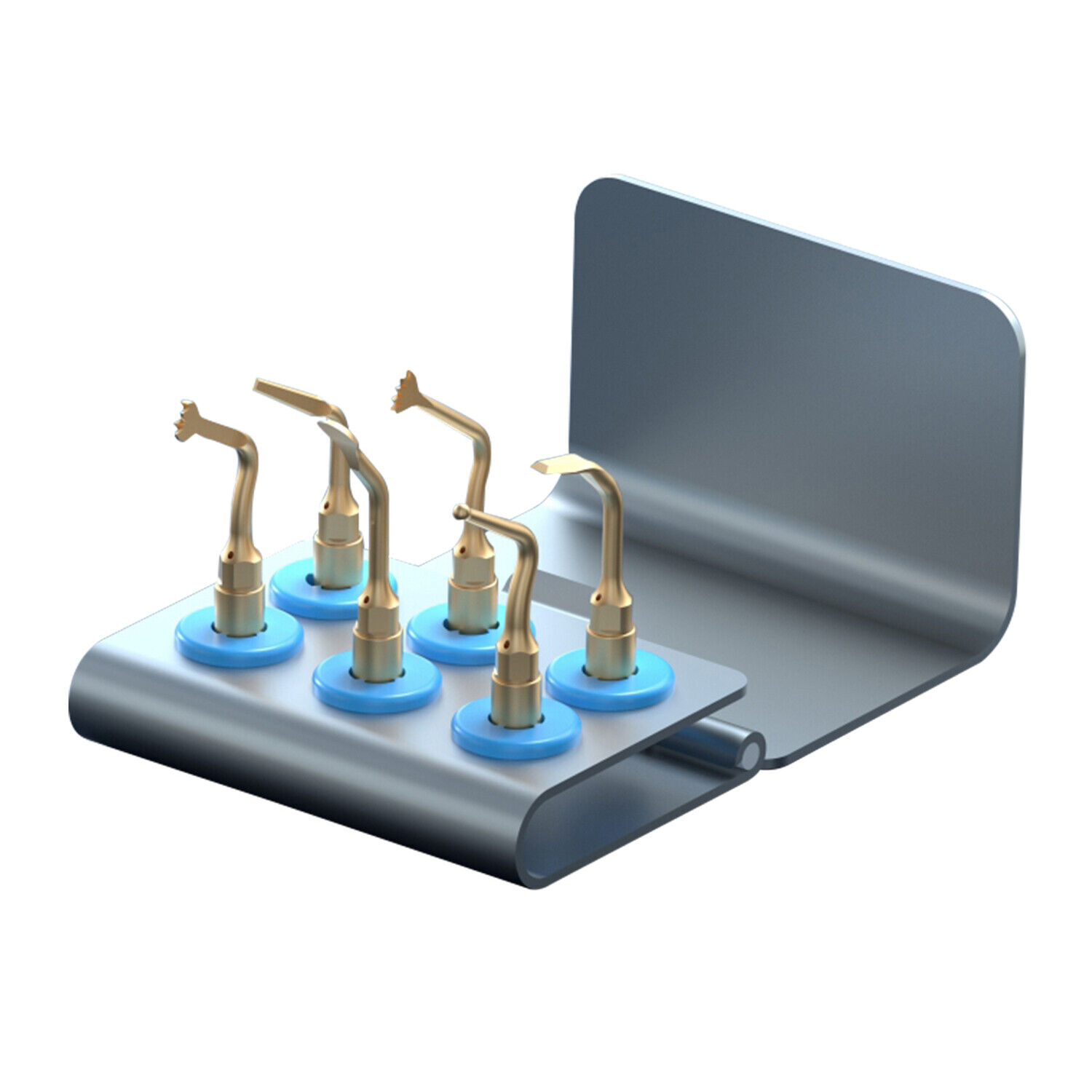 Dental Piezo Scaler Ultrasonic Bone Surgery U Tips Fit NSK Woodpecker US-II LED