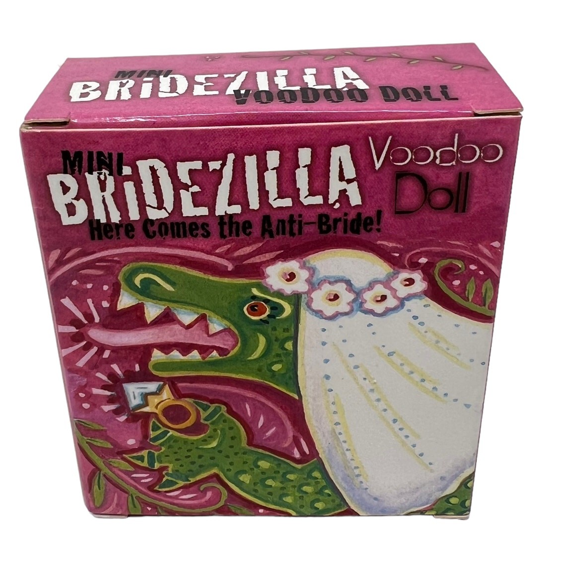 Mini Bridezilla voodoo Doll with Veil Pin Instructions and 32 Page Book