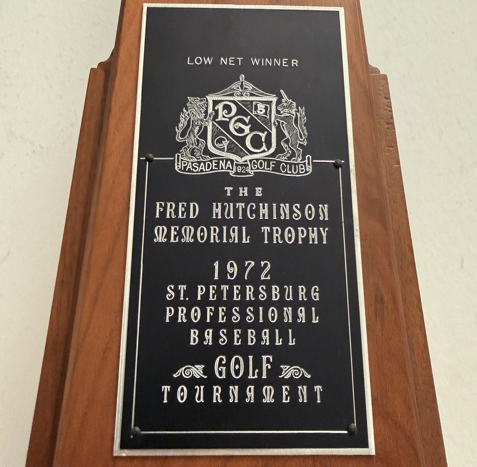 Jerry Koosman Personal Collection: Signed 1972 Professional Baseball Tournament