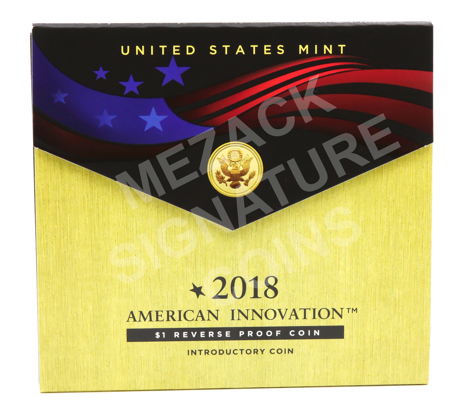 2018 American Innovation Introductory $1 Reverse Proof Coin OGP Limited edition