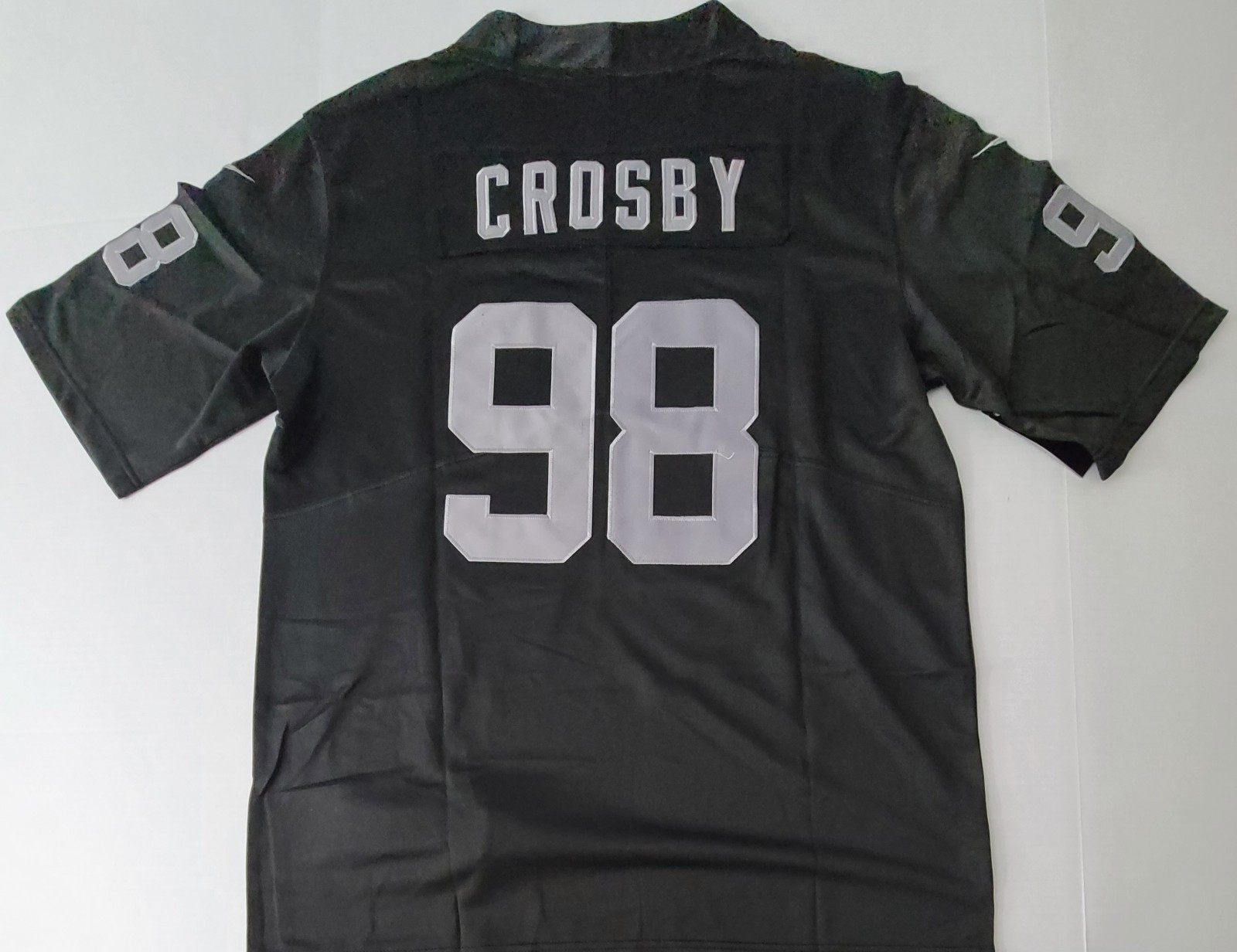 Maxx Crosby #98 Black Raiders Stitched Men's Jerseys