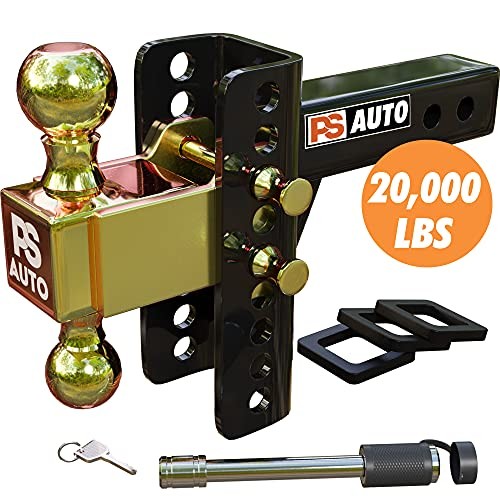 Adjustable Trailer Hitch – Trailer Hitch, Adjustable, Ball Mount Hitch - 2