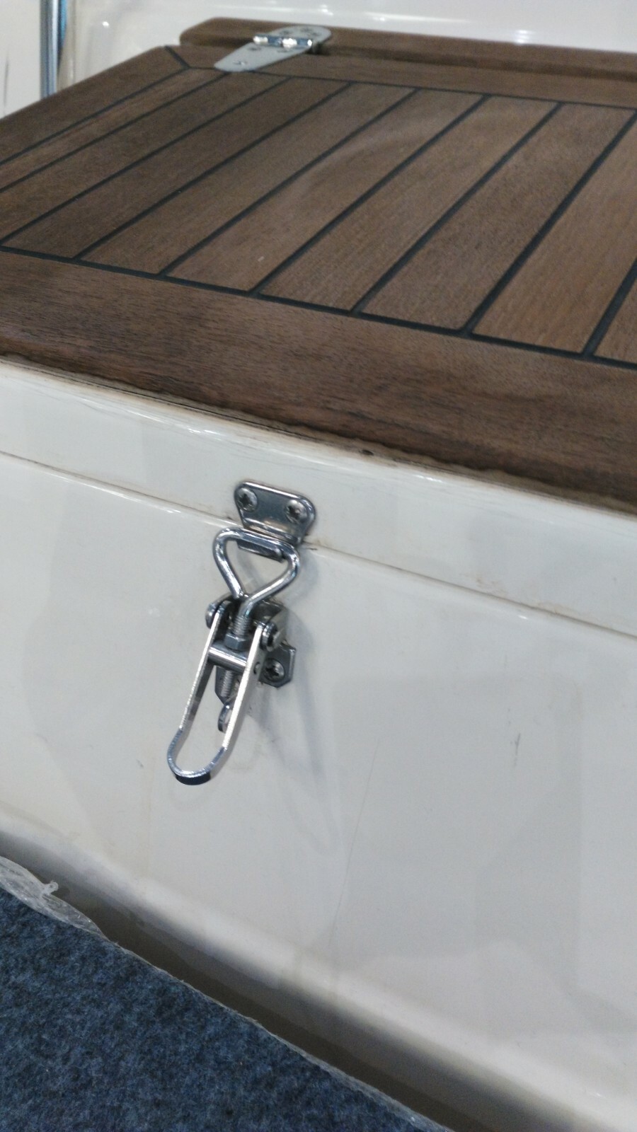 2X Marine Stainless Steel Toggle Latch Cabinet Clamp -Small Size