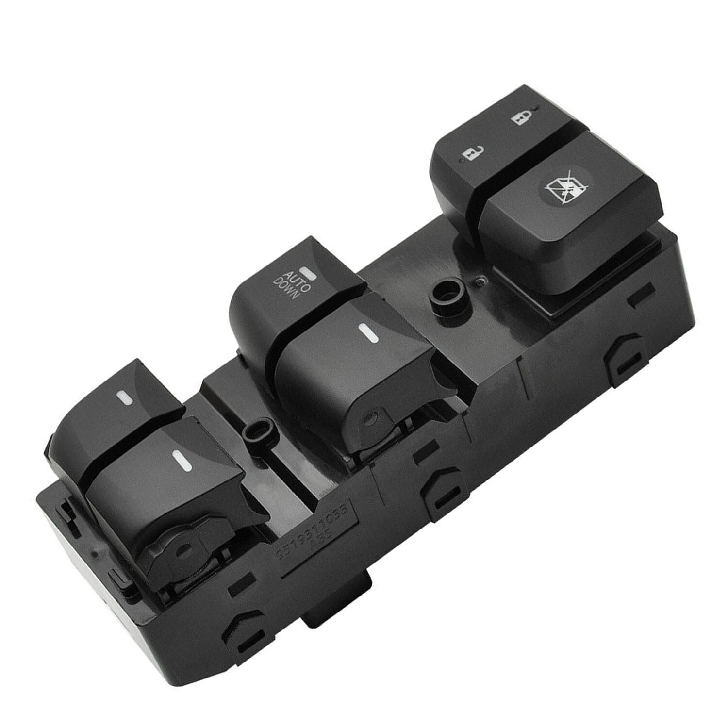 Left Driver Master Door Window Power Switch Black For 2011-2015 Hyundai Elantra