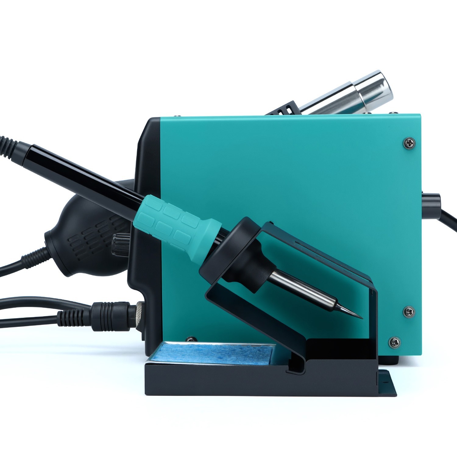 YIHUA 8786D-I Dual LED Digital Soldering Station with Hot Air Desoldering Rework