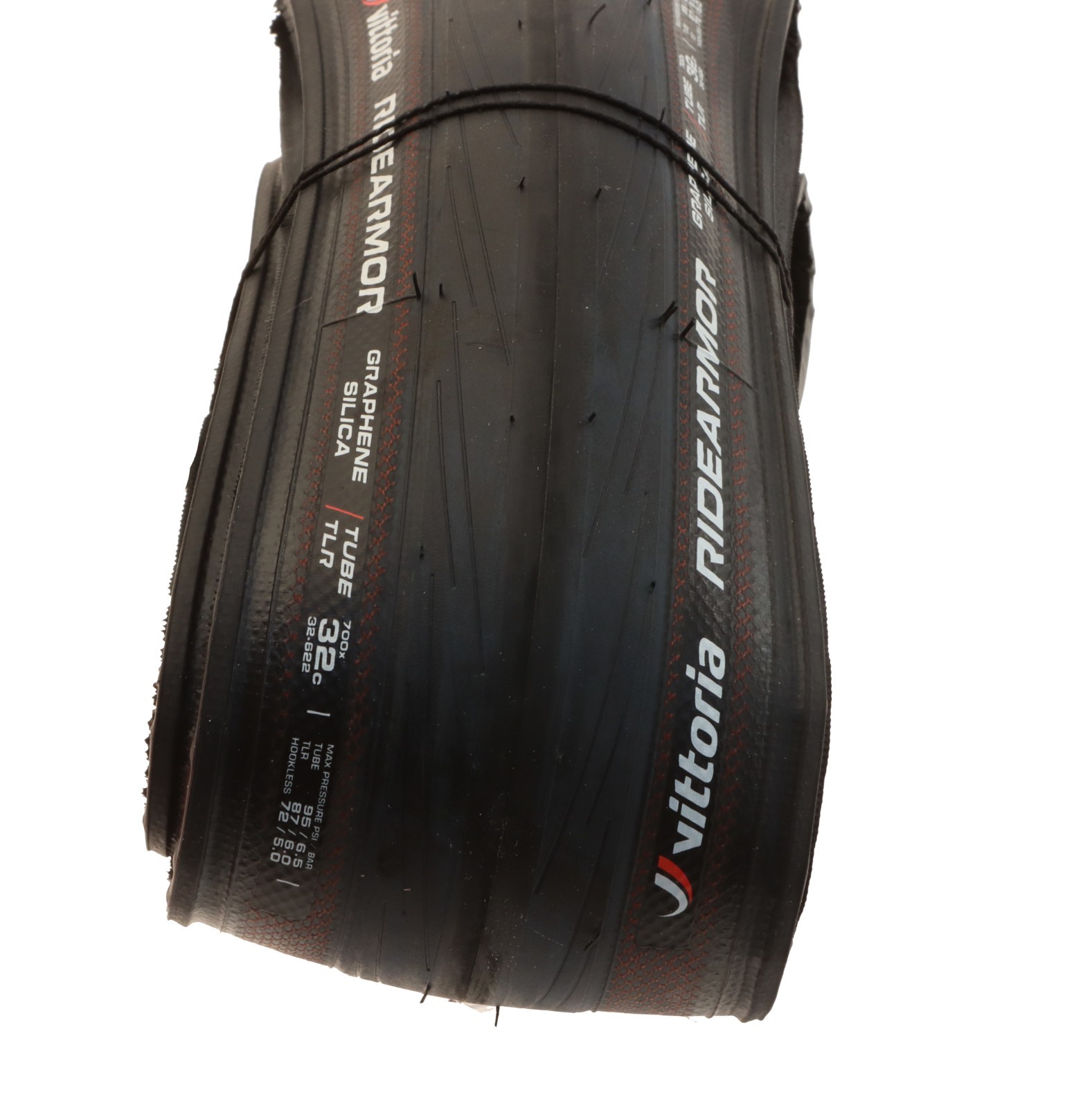 Vittoria RideArmor Tubeless Ready Folding Tires 700x32c Black Pair of Tires NEW