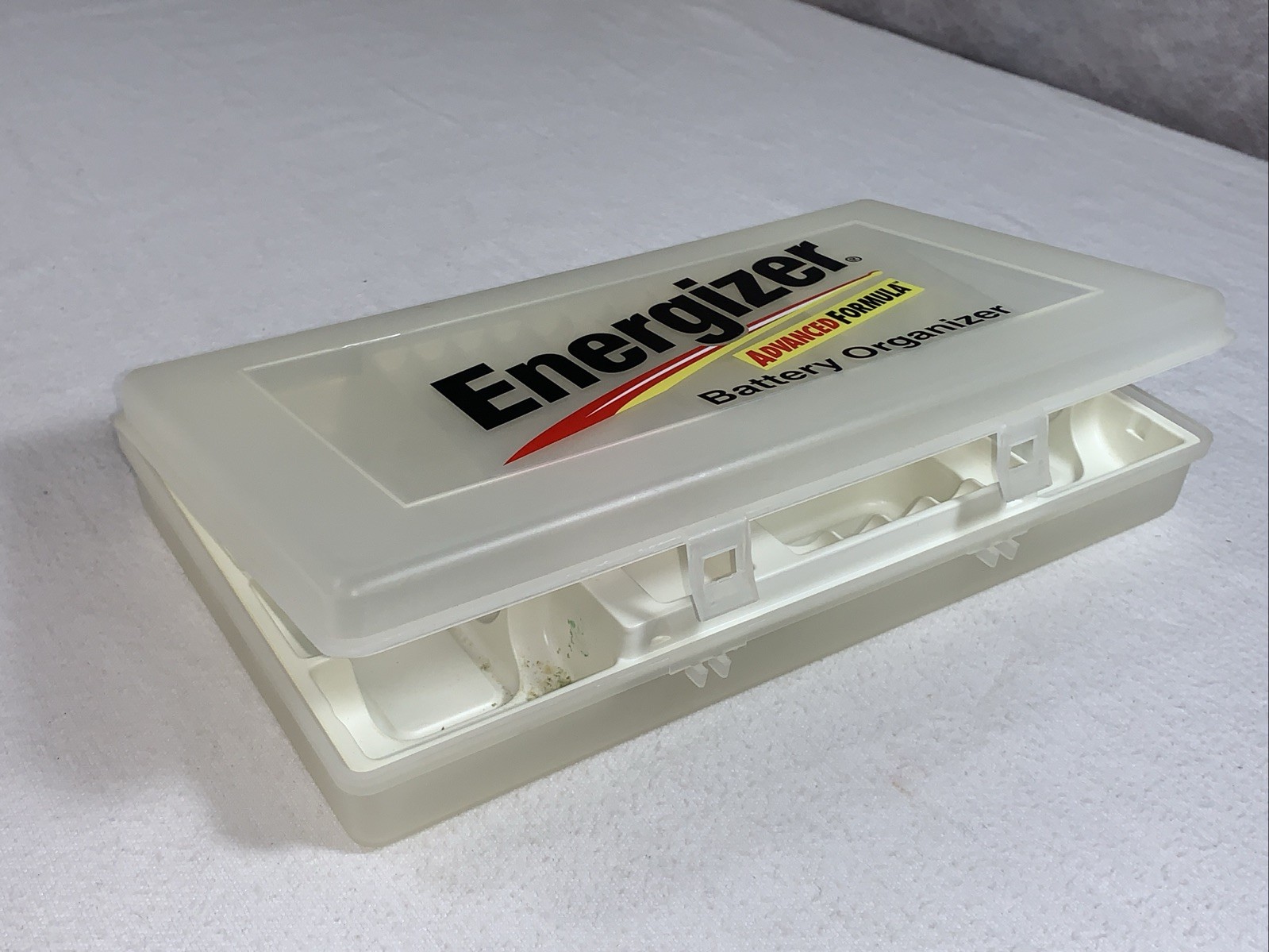 Energizer Battery Organizer Storage Case With Insert Tray 11 x 6 x 1.5 LOT OF 2