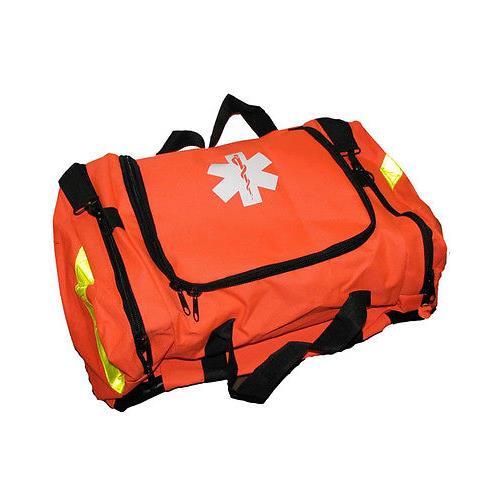 First Responder Paramedic Rescue EMT Trauma Bag ORANGE Padded Dividers